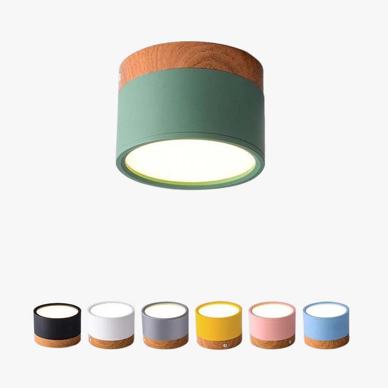 Jojo Cylindrical Flush Mount Ceiling Light
