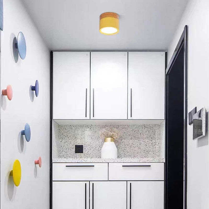 Jojo Cylindrical Flush Mount Ceiling Light - Image 12