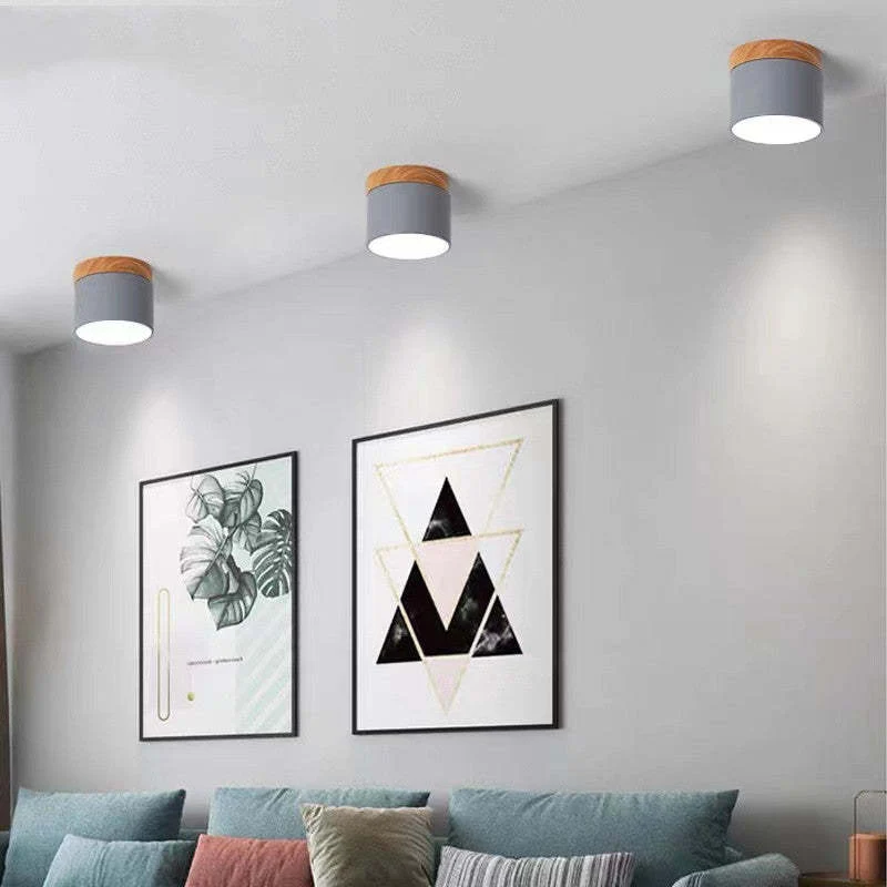 Jojo Cylindrical Flush Mount Ceiling Light - Image 14