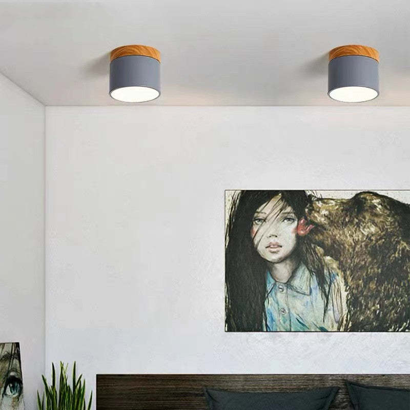 Jojo Cylindrical Flush Mount Ceiling Light - Image 15