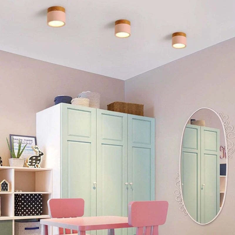 Jojo Cylindrical Flush Mount Ceiling Light - Image 16