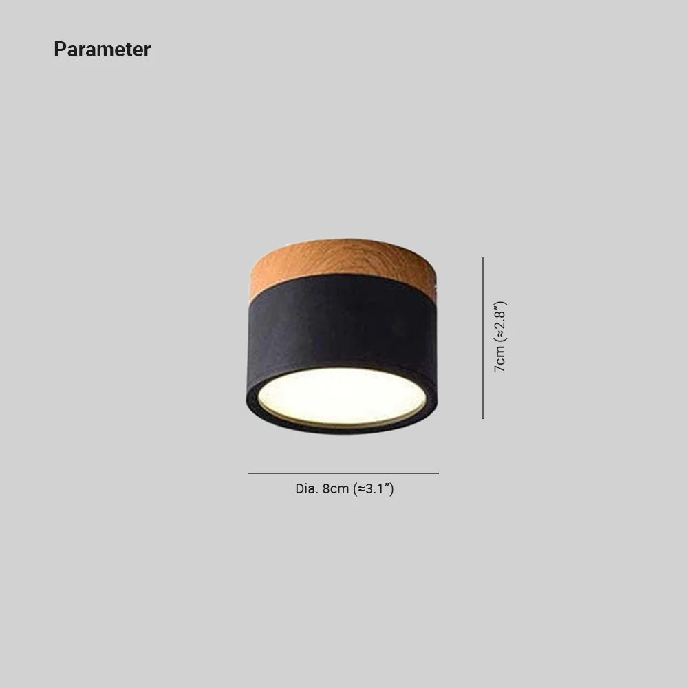 Jojo Cylindrical Flush Mount Ceiling Light - Image 4
