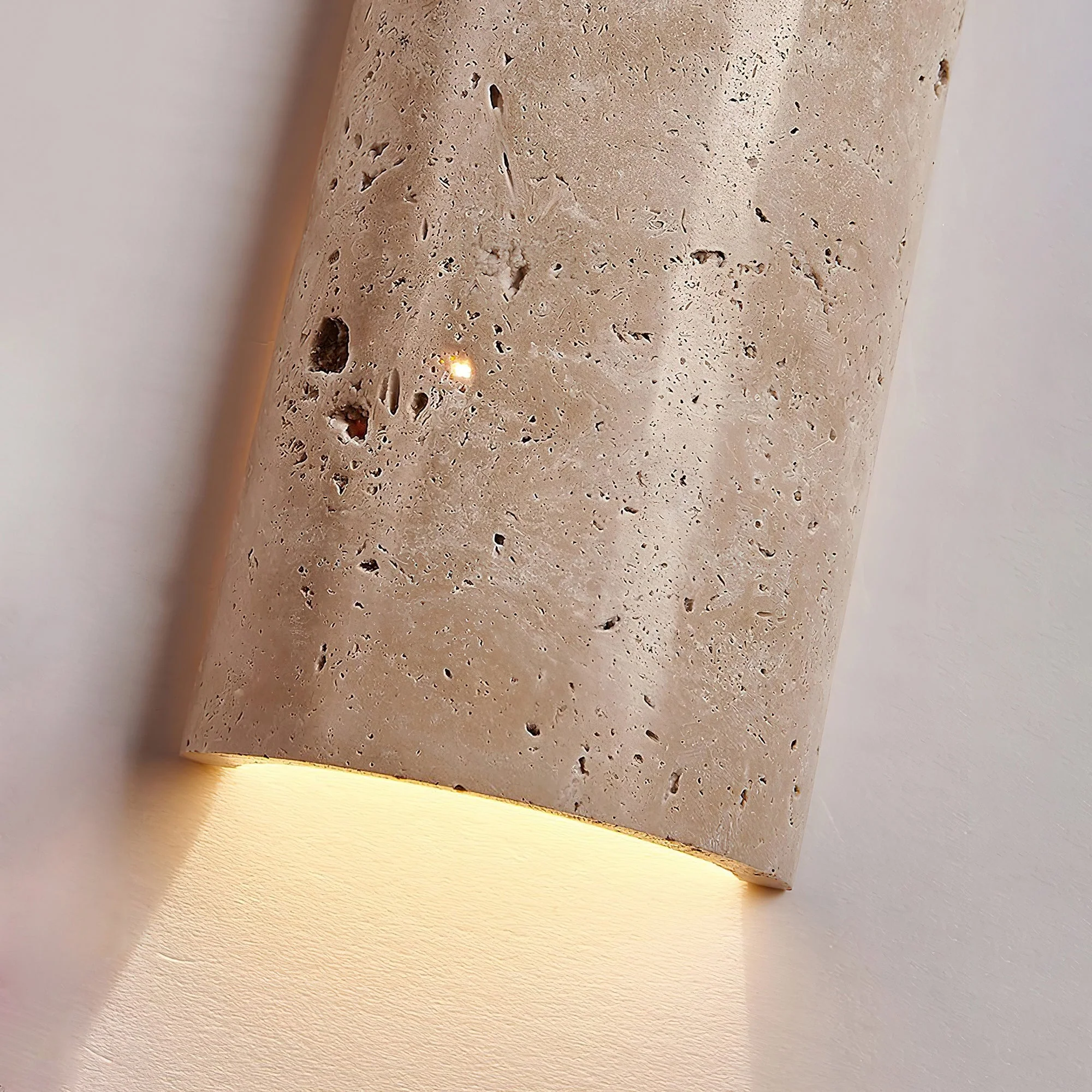 Jolias Wabi-Sabi Travertine Wall Light - Image 11