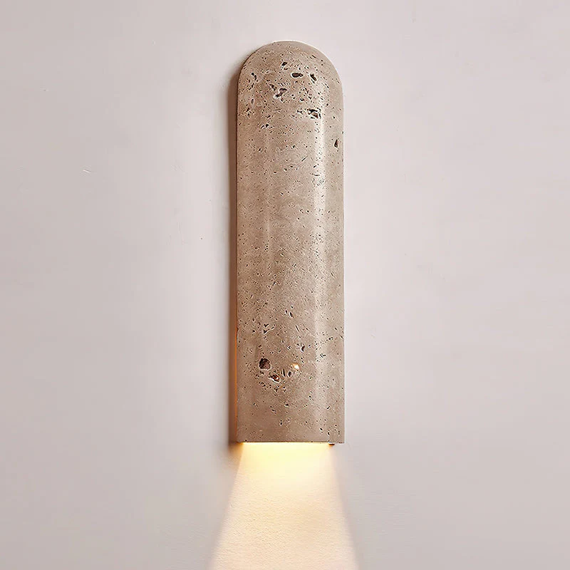 Jolias Wabi-Sabi Travertine Wall Light - Image 13