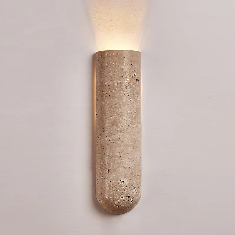 Jolias Wabi-Sabi Travertine Wall Light - Image 8