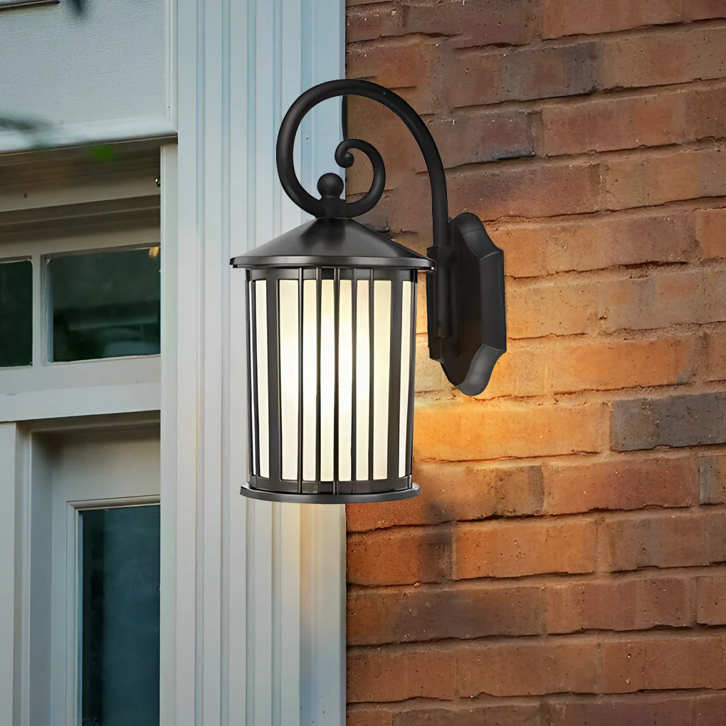 Joseph Striped Retro Outdoor Wall Lights - Image 2