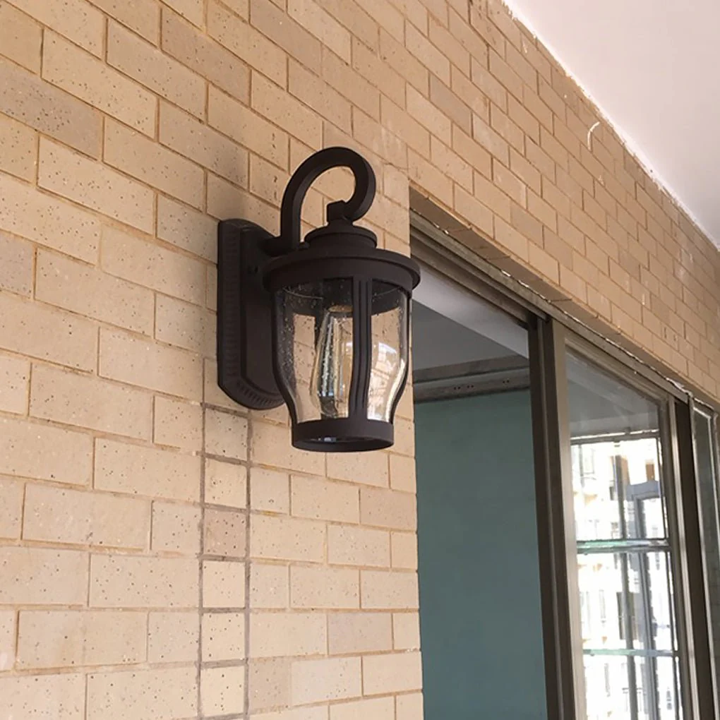 Joshua Retro Creative Vintage Glass Outdoor Wall Lights - Image 6