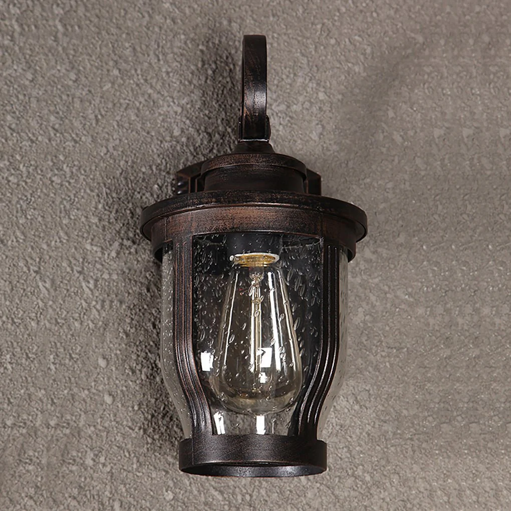 Joshua Retro Creative Vintage Glass Outdoor Wall Lights - Image 8