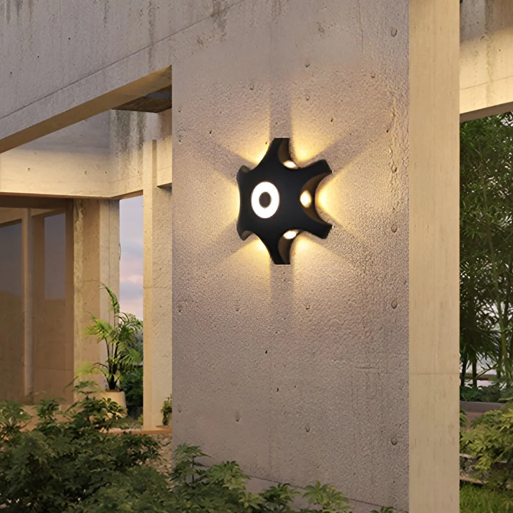 Joyn Flower Nordic Outdoor Wall Washer Lights - Image 5