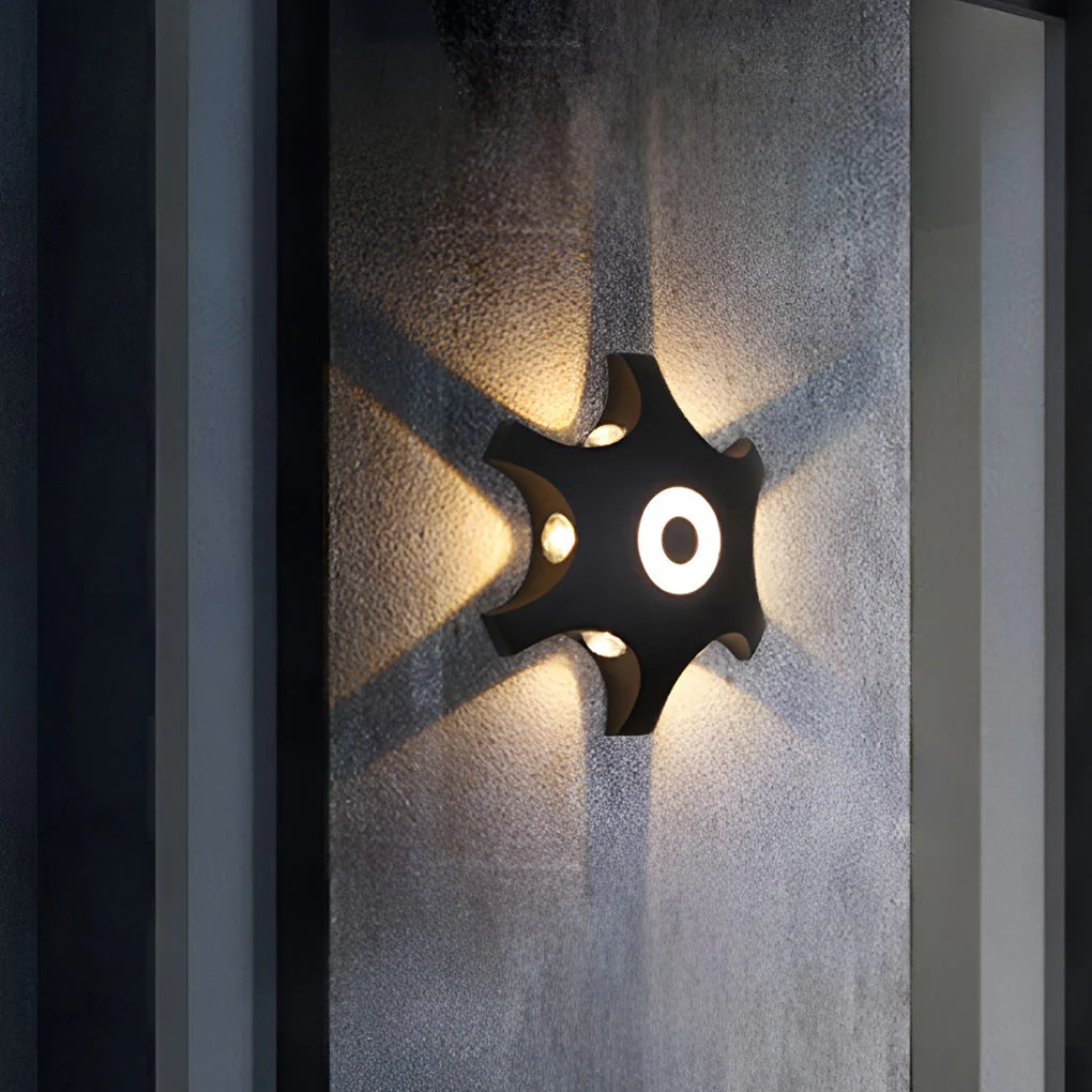 Joyn Flower Nordic Outdoor Wall Washer Lights - Image 6