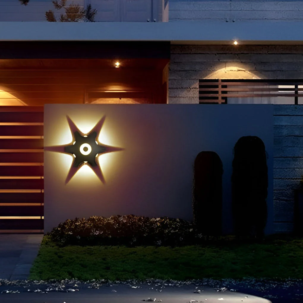 Joyn Flower Nordic Outdoor Wall Washer Lights - Image 7