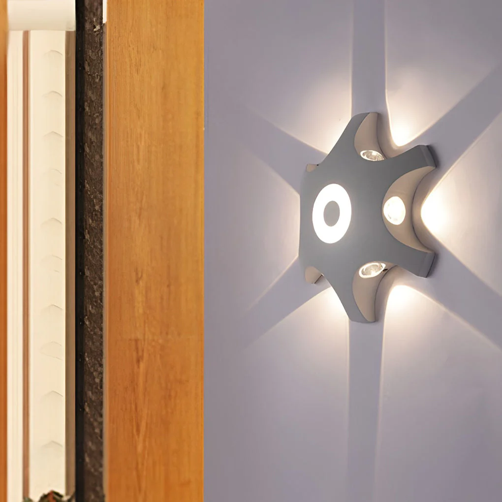 Joyn Flower Nordic Outdoor Wall Washer Lights - Image 8