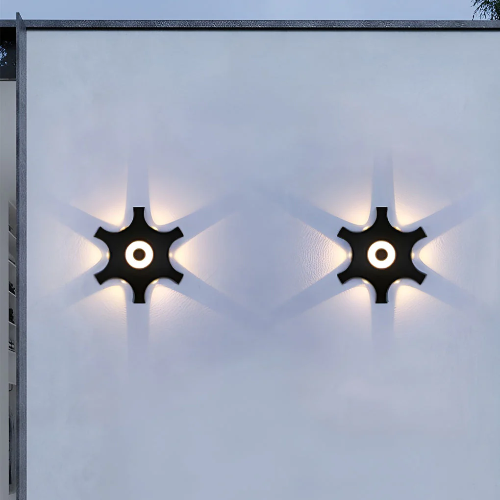 Joyn Flower Nordic Outdoor Wall Washer Lights - Image 9
