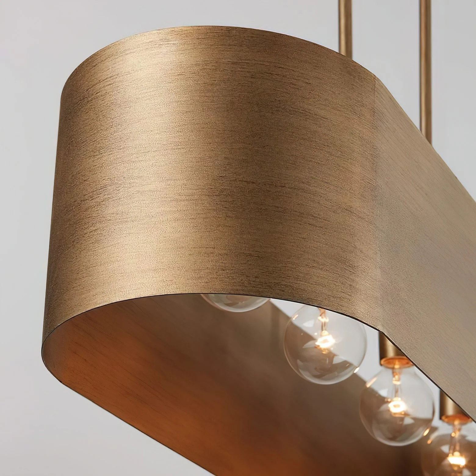 Jude Contemporary Brass Chandelier - Image 8