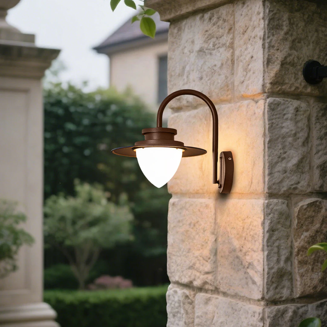 Judee LED Patio Minimalist Outdoor Wall Lights