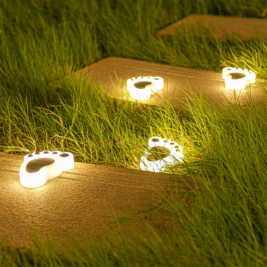 Julia Yard Solar LED ABS Outdoor Path Lights