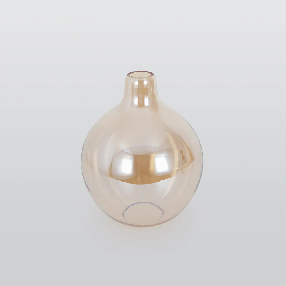 June Amber Glass Pendant Light - Image 10