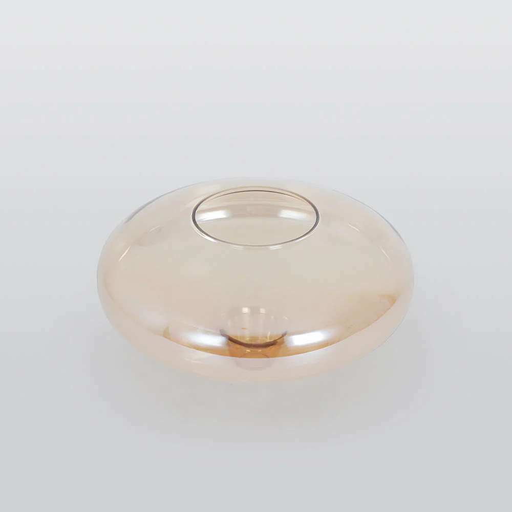 June Amber Glass Pendant Light - Image 11