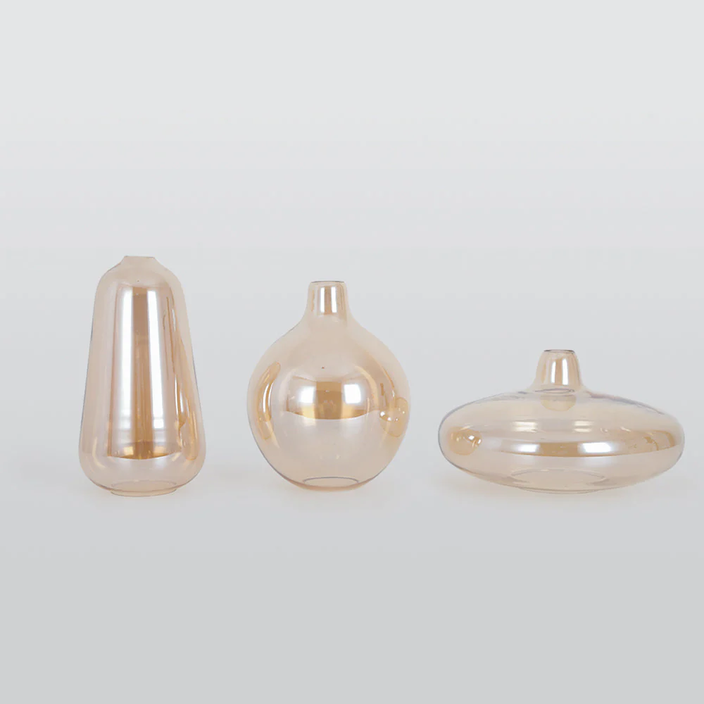 June Amber Glass Pendant Light - Image 8