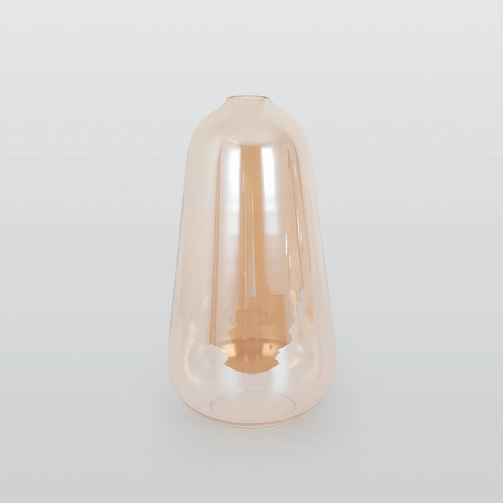 June Amber Glass Pendant Light - Image 9