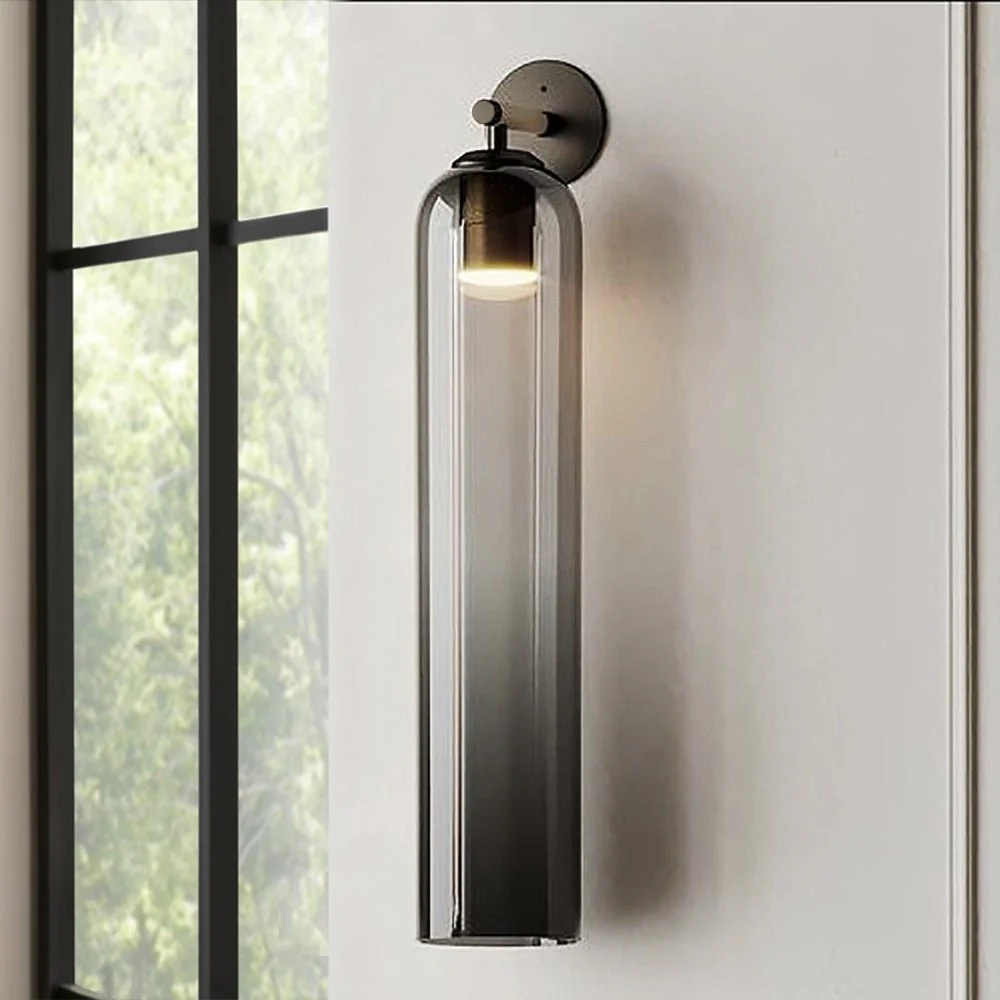 June Glass Indoor Wall Lamp Cylindrical - Image 31