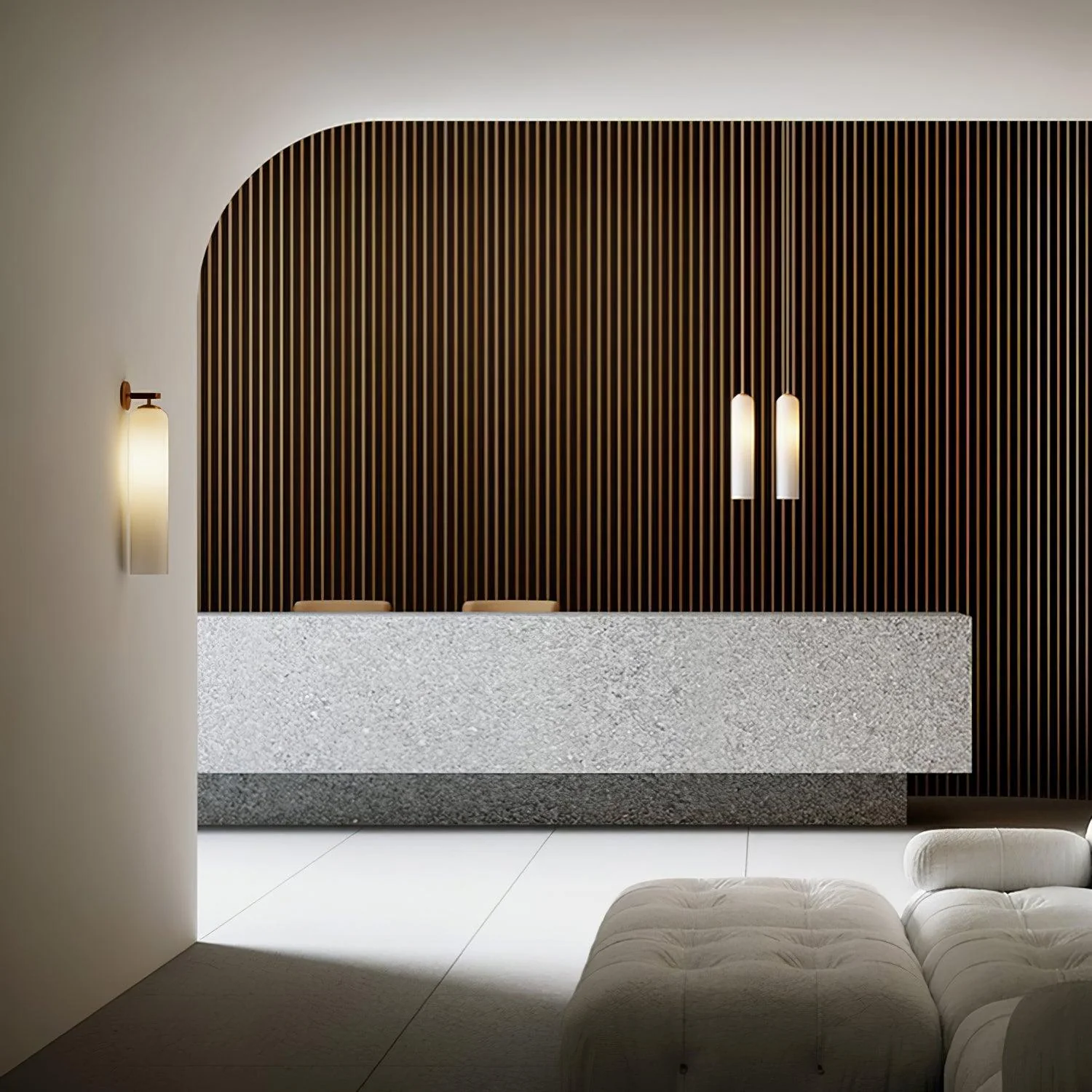 June Glass Indoor Wall Lamp Cylindrical - Image 8