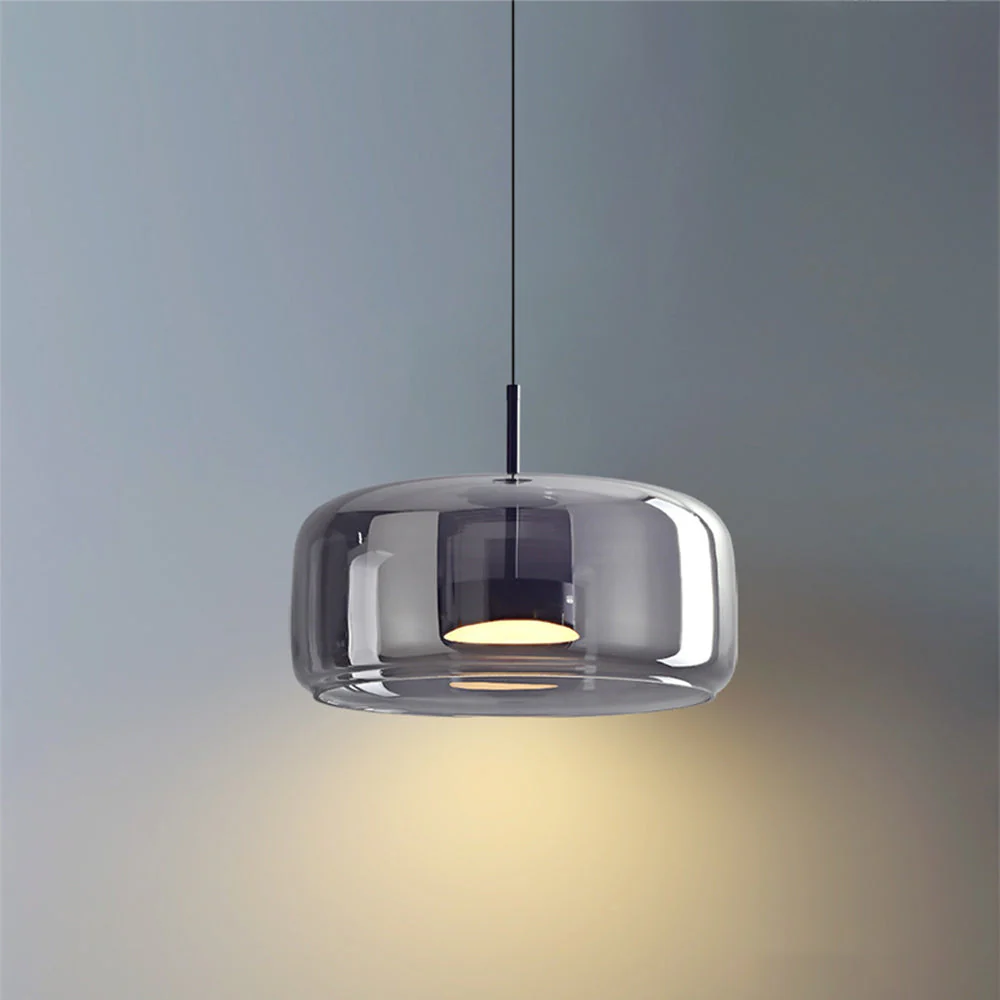 June Morden Glass Pendant Light Clear/Smoky/Amber - Image 10