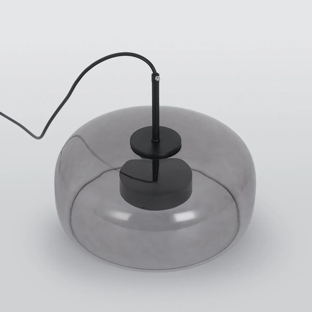 June Morden Glass Pendant Light Clear/Smoky/Amber - Image 14