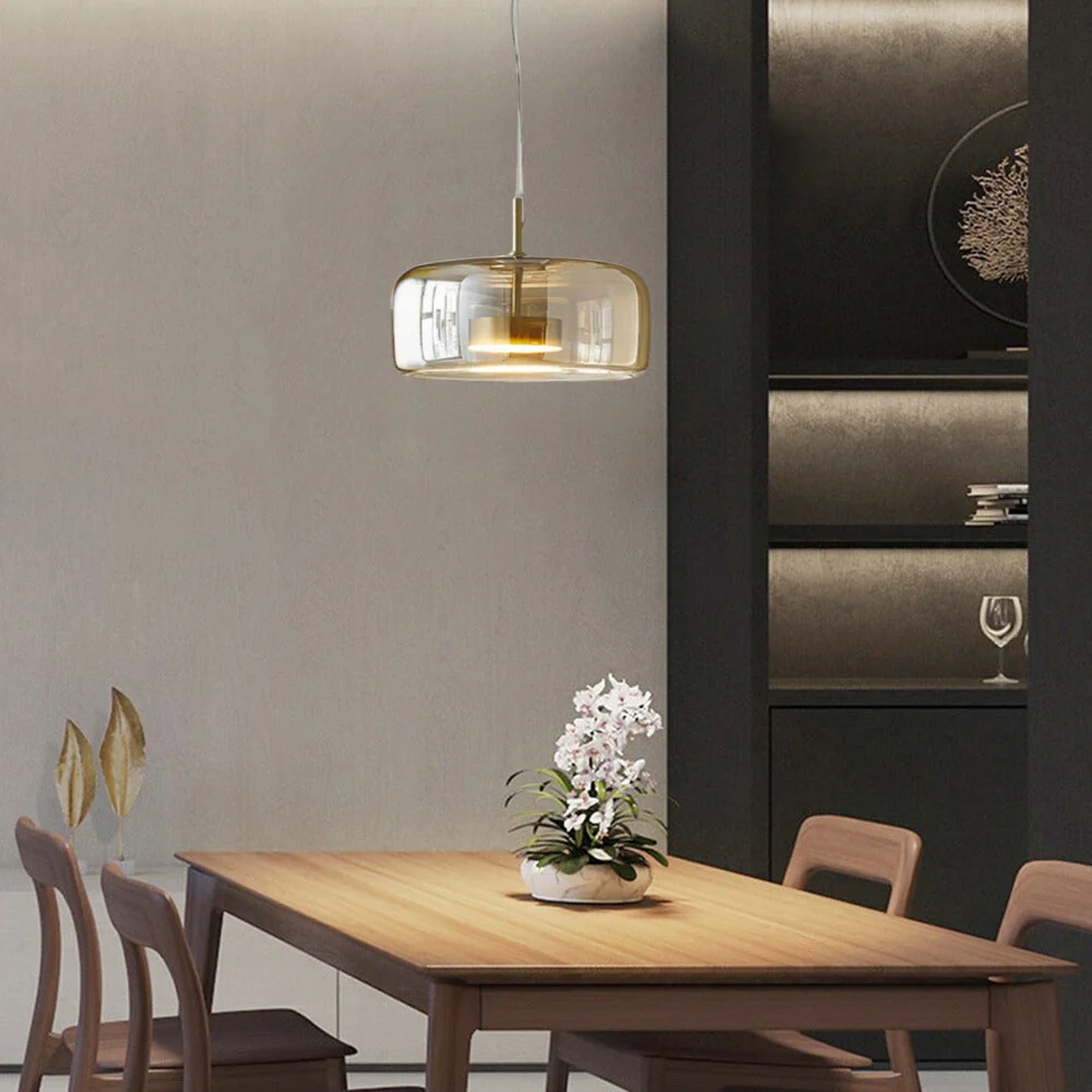 June Morden Glass Pendant Light Clear/Smoky/Amber - Image 2