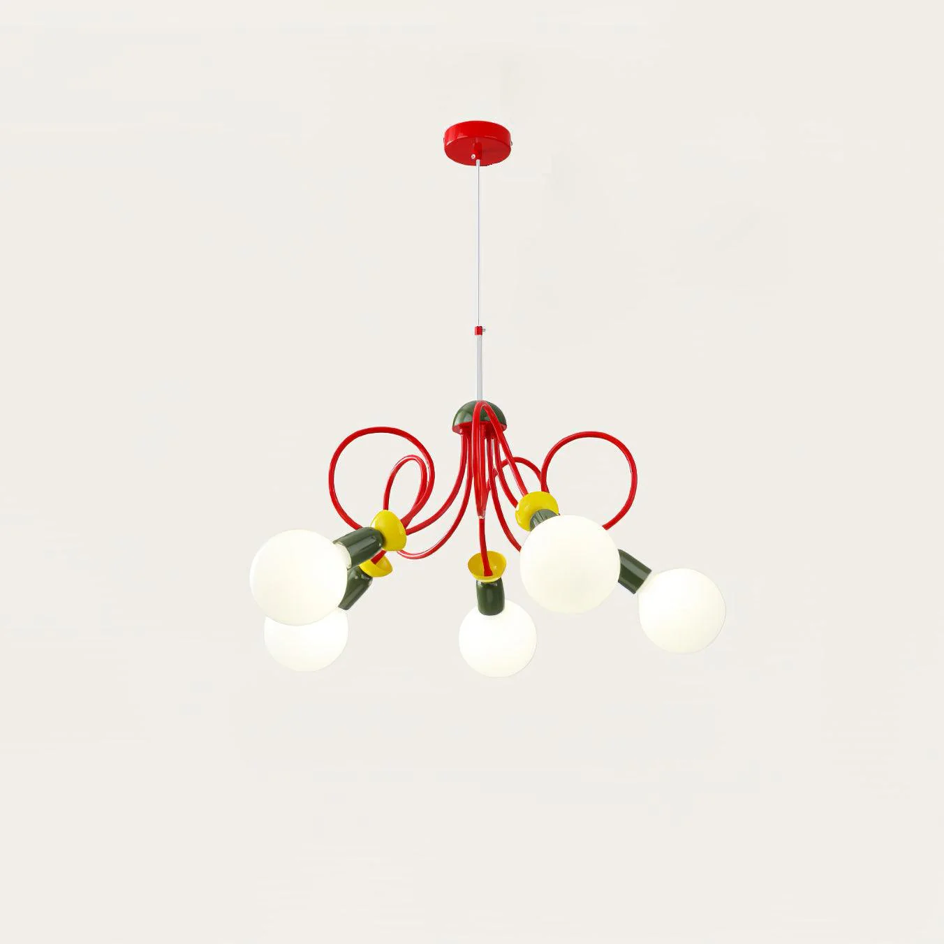 Juno Contemporary Glass Pendant Lamp - Image 6