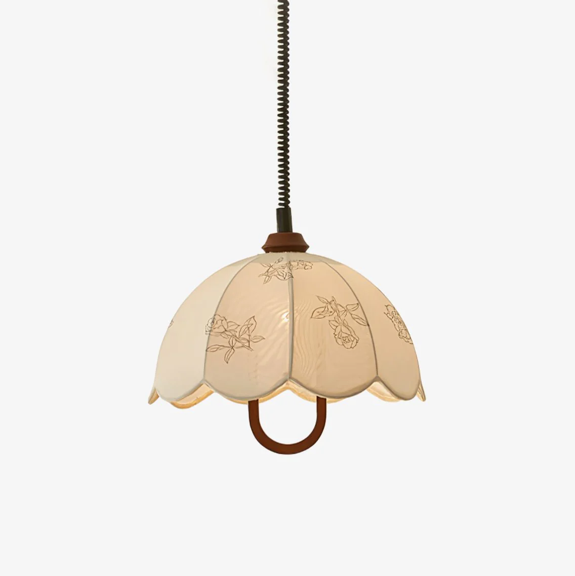 Kade Vintage Wood Pendant Light