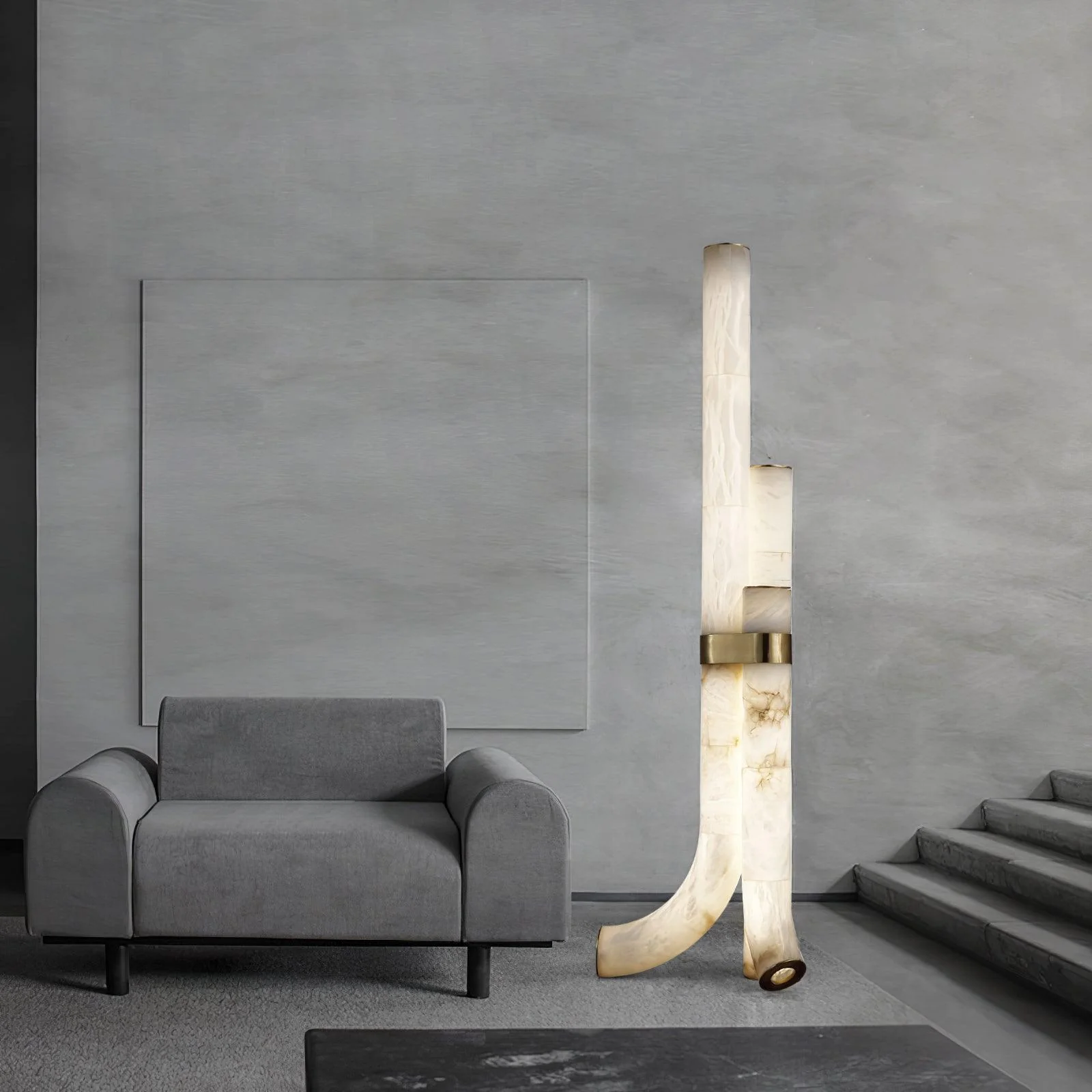 Kael Alabaster Branch Floor Lamp - Image 5
