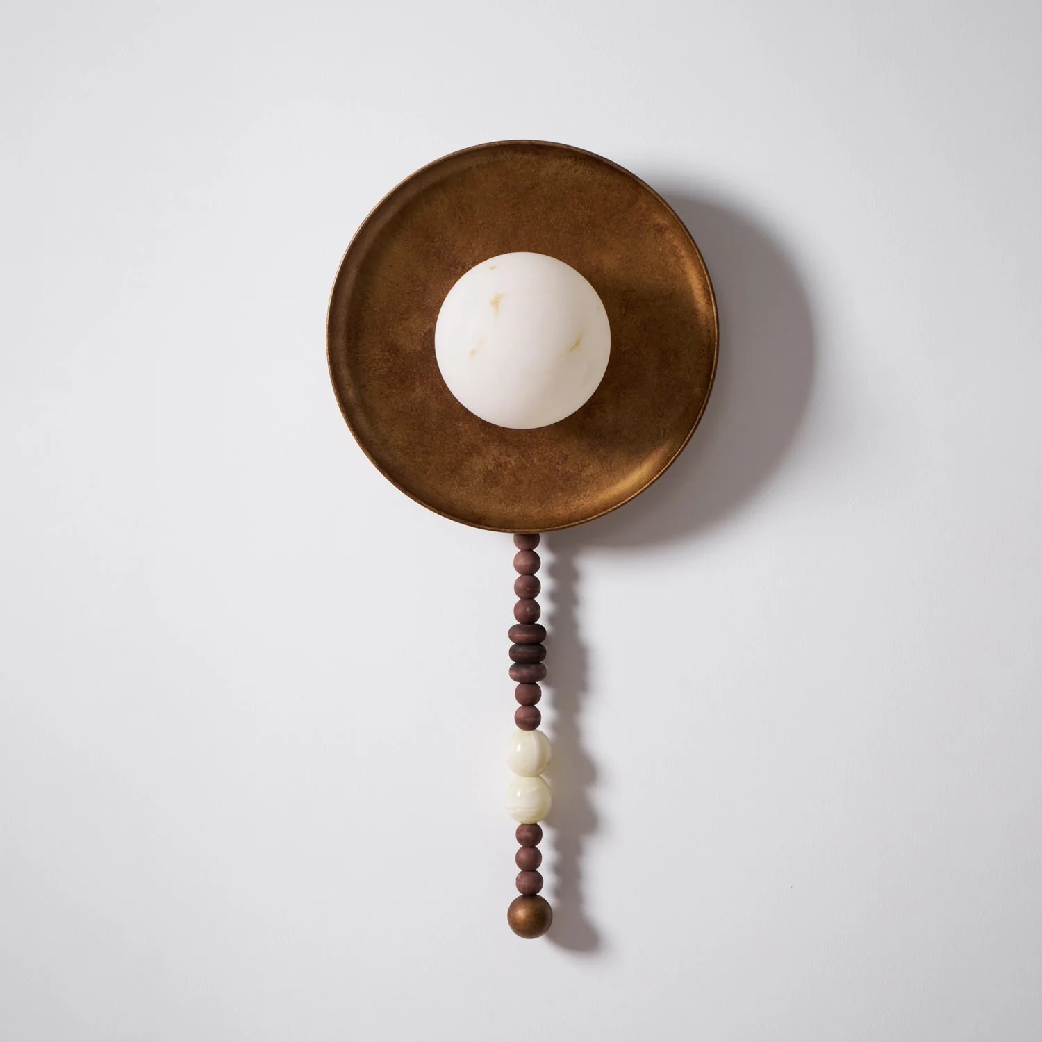 Kaelen Bohemian Metal Beaded Wall Sconce - Image 18