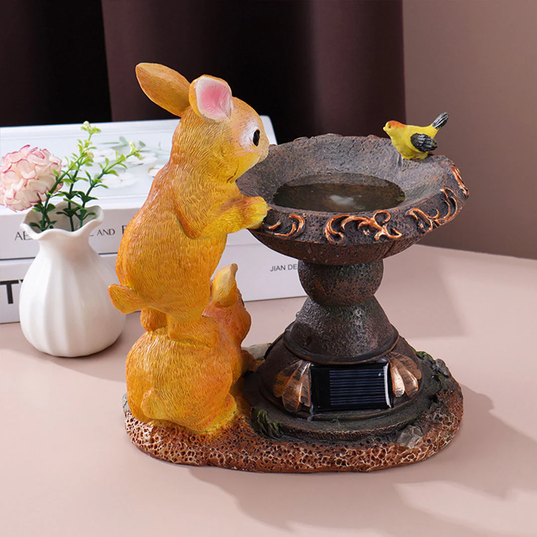 Karna Natural Animal Solar Resin Outdoor Lights - Image 3