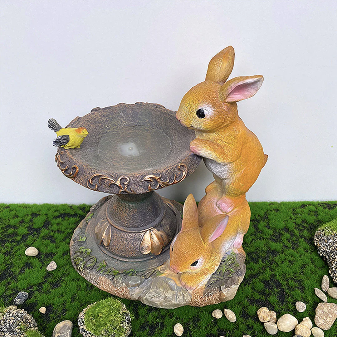 Karna Natural Animal Solar Resin Outdoor Lights - Image 7