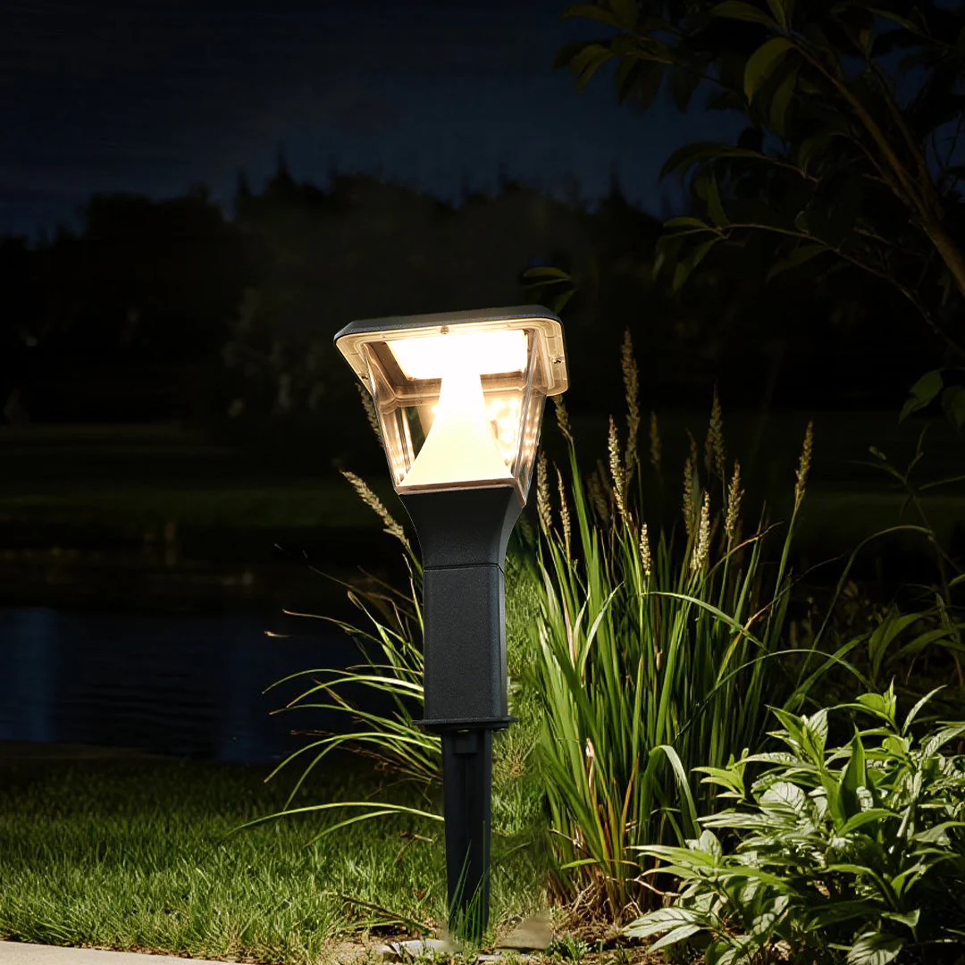 Katrina Modern Minimalist Outdoor Stake Lights - Image 9