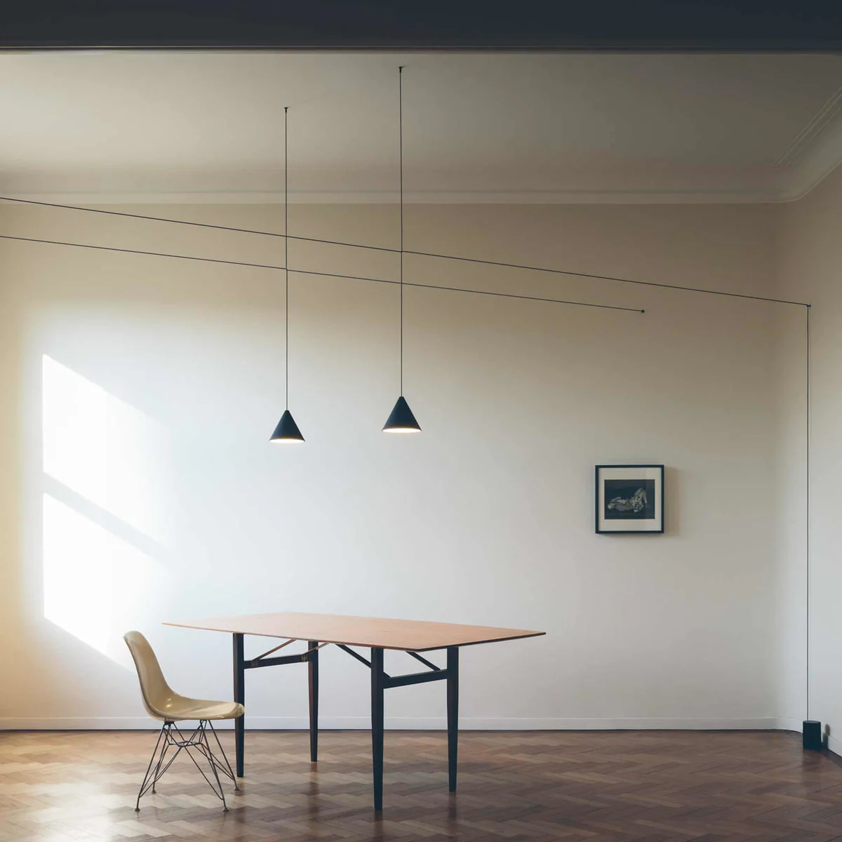Kavira Plastic Minimalist Pendant Lamp - Image 9