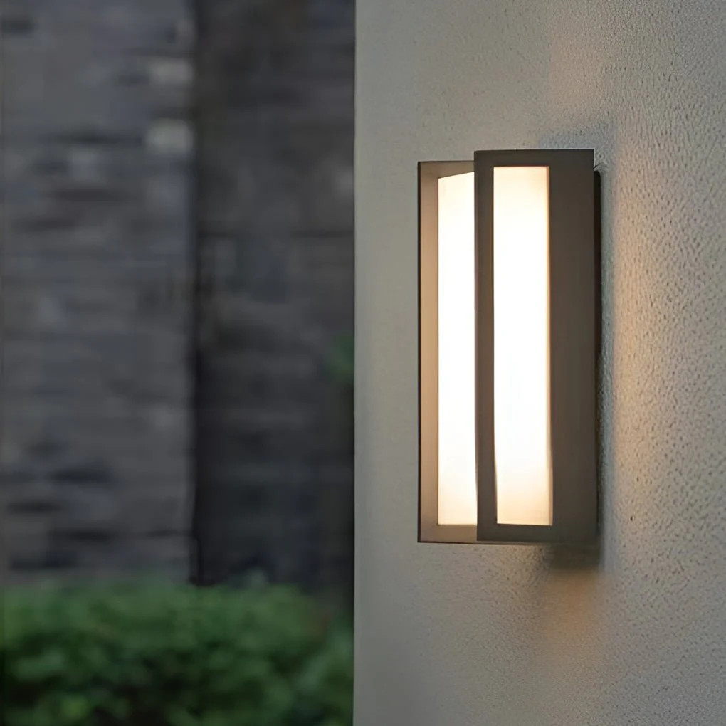 Kaylei Minimalist Sconce LED Outdoor Wall Lamp