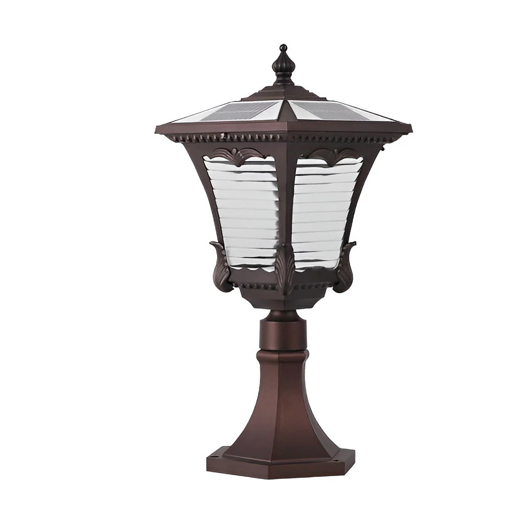 Kayy Ornate Vintage Elegant Outdoor Lawn Lamp - Image 12
