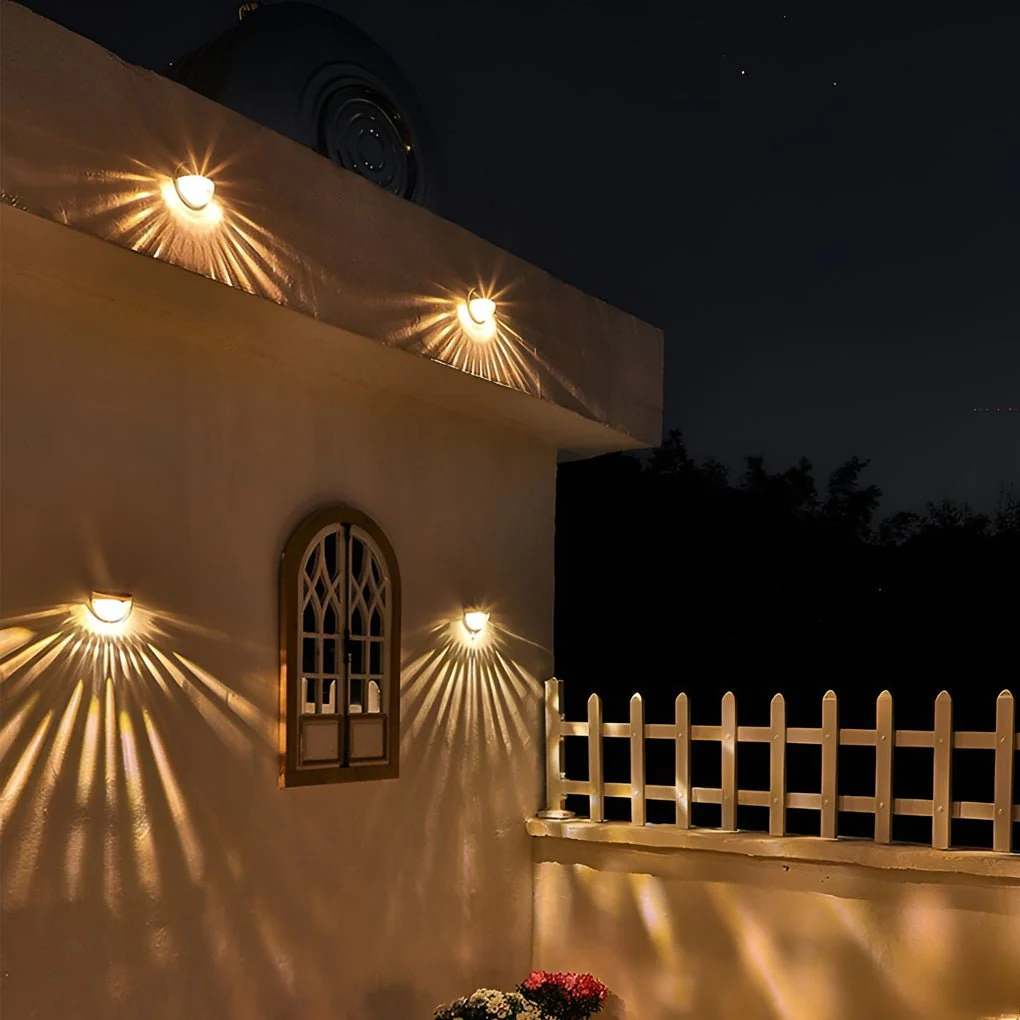 Kelsey Stair Step LED Outdoor Wall Mounted Lights - Image 4