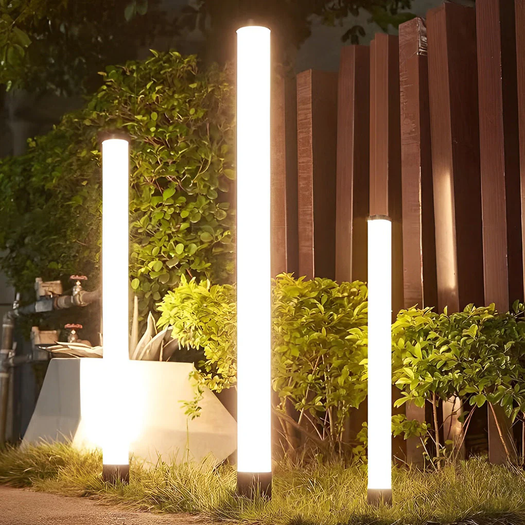 Kely Cylindrical LED Modern Outdoor Lawn Lights