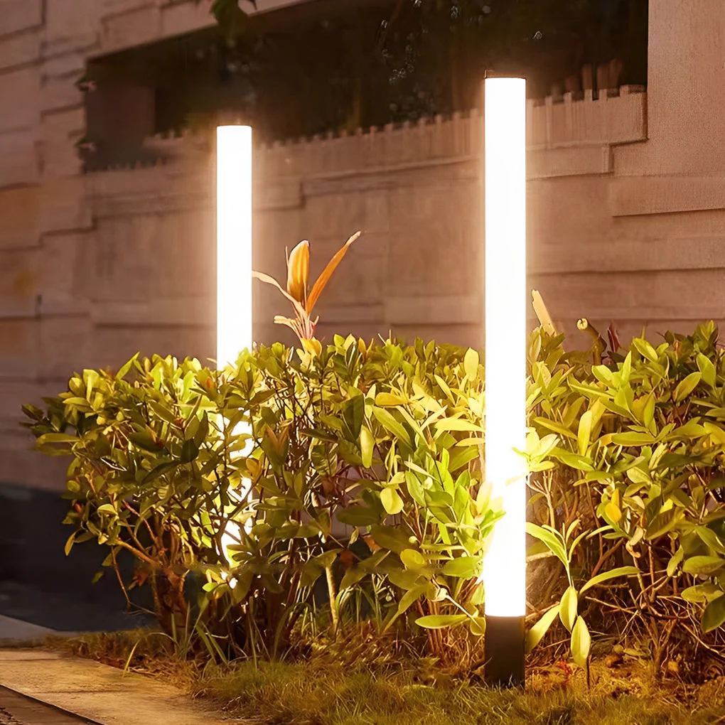 Kely Cylindrical LED Modern Outdoor Lawn Lights - Image 3