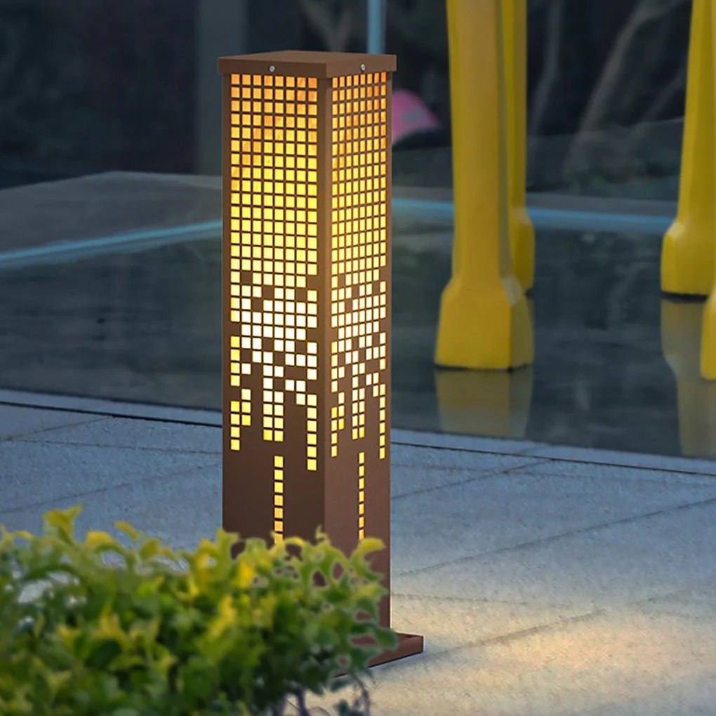 Ken Stylish Landscape Stainless Steel Outdoor Bollard Lights