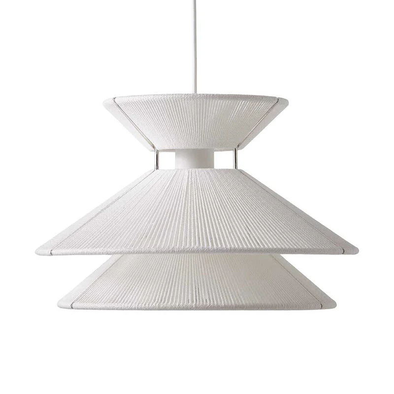 Kiku Wabi-Sabi Cotton Thread Pendant Light - Image 7
