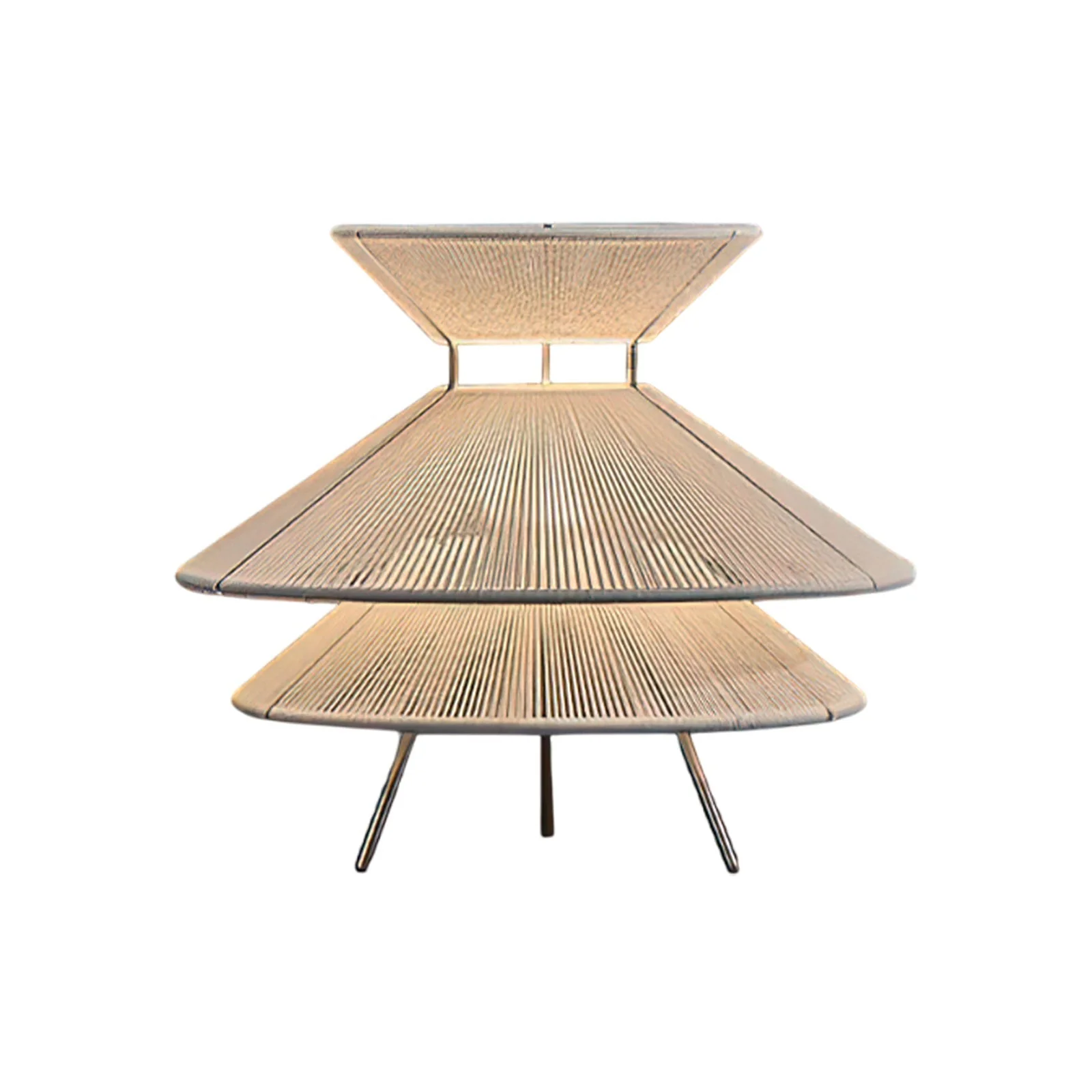 Kiku Wabi-Sabi Cotton Thread Pendant Light
