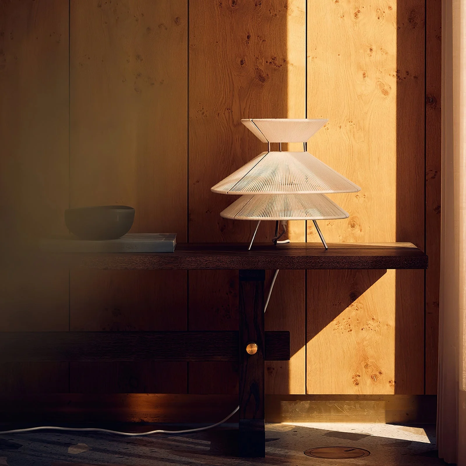 Kiku Wabi-Sabi Cotton Thread Pendant Light - Image 2