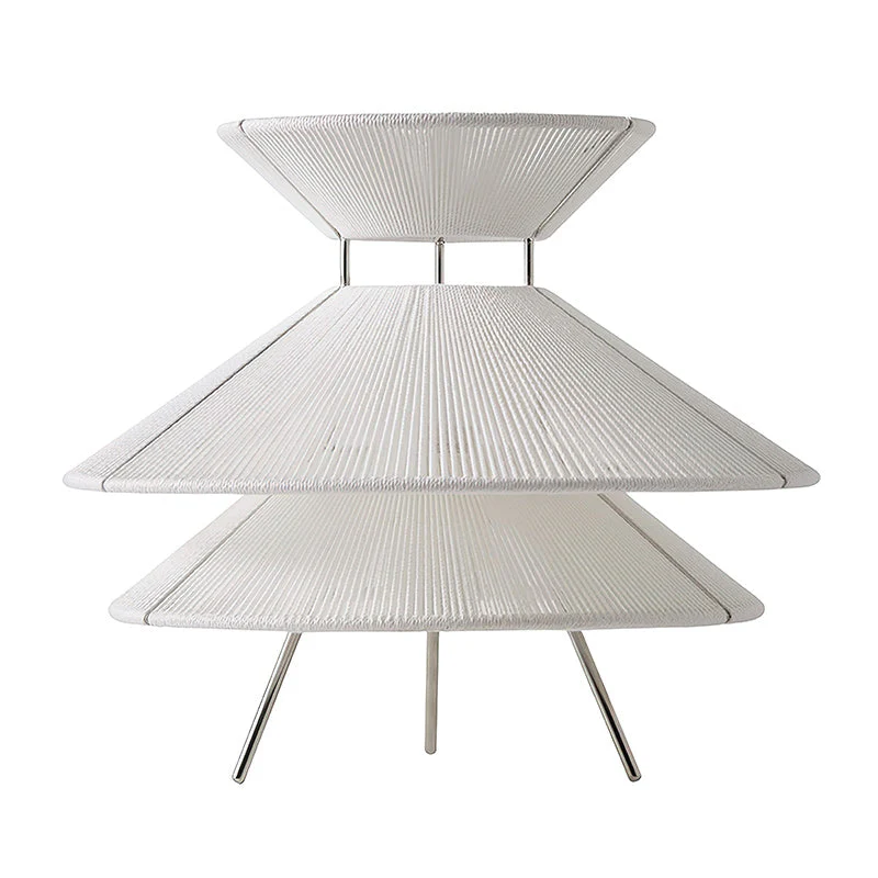 Kiku Wabi-Sabi Cotton Thread Pendant Light - Image 8