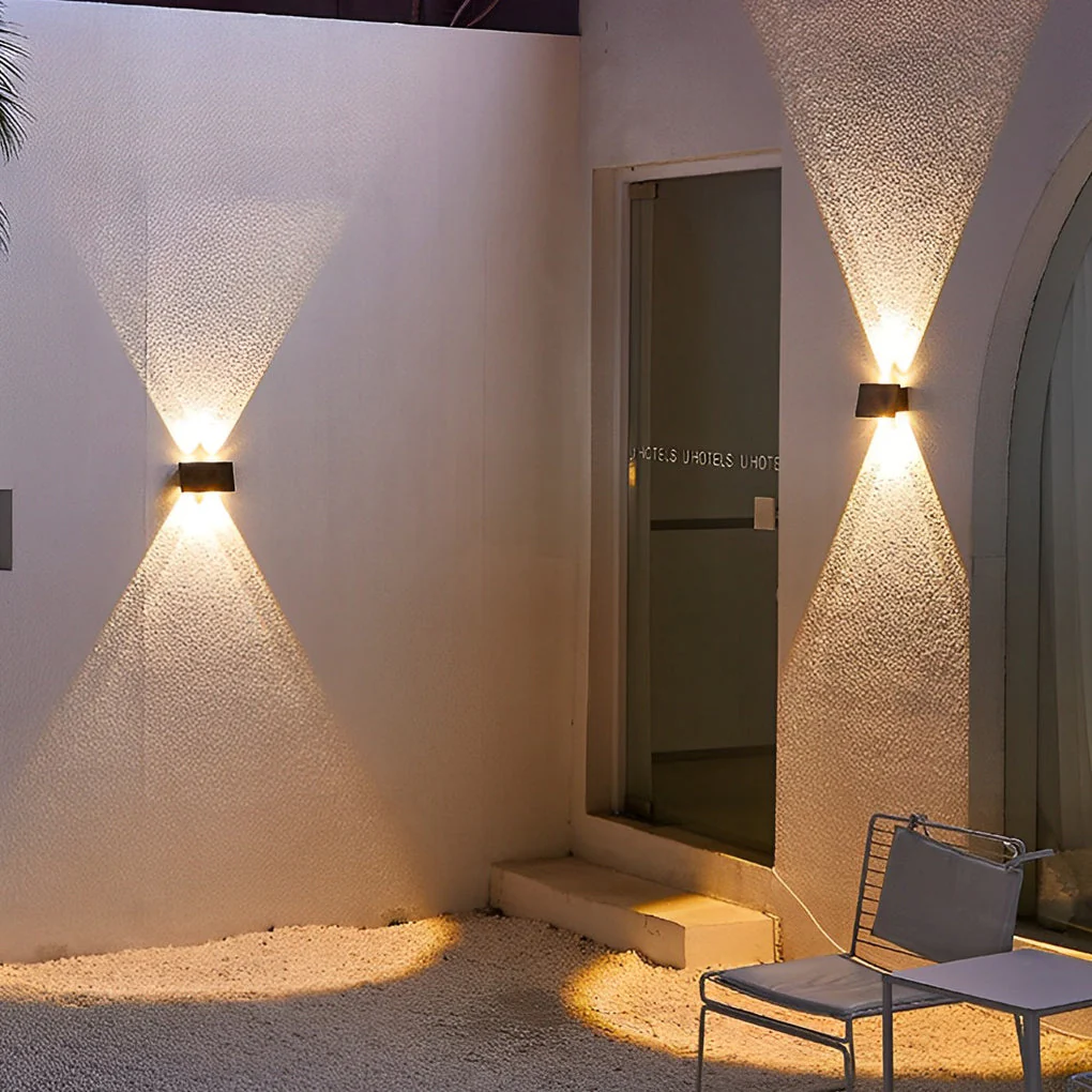 King LED Waterproof Modern Plastic Wall Outdoor Washer Lights - Image 9