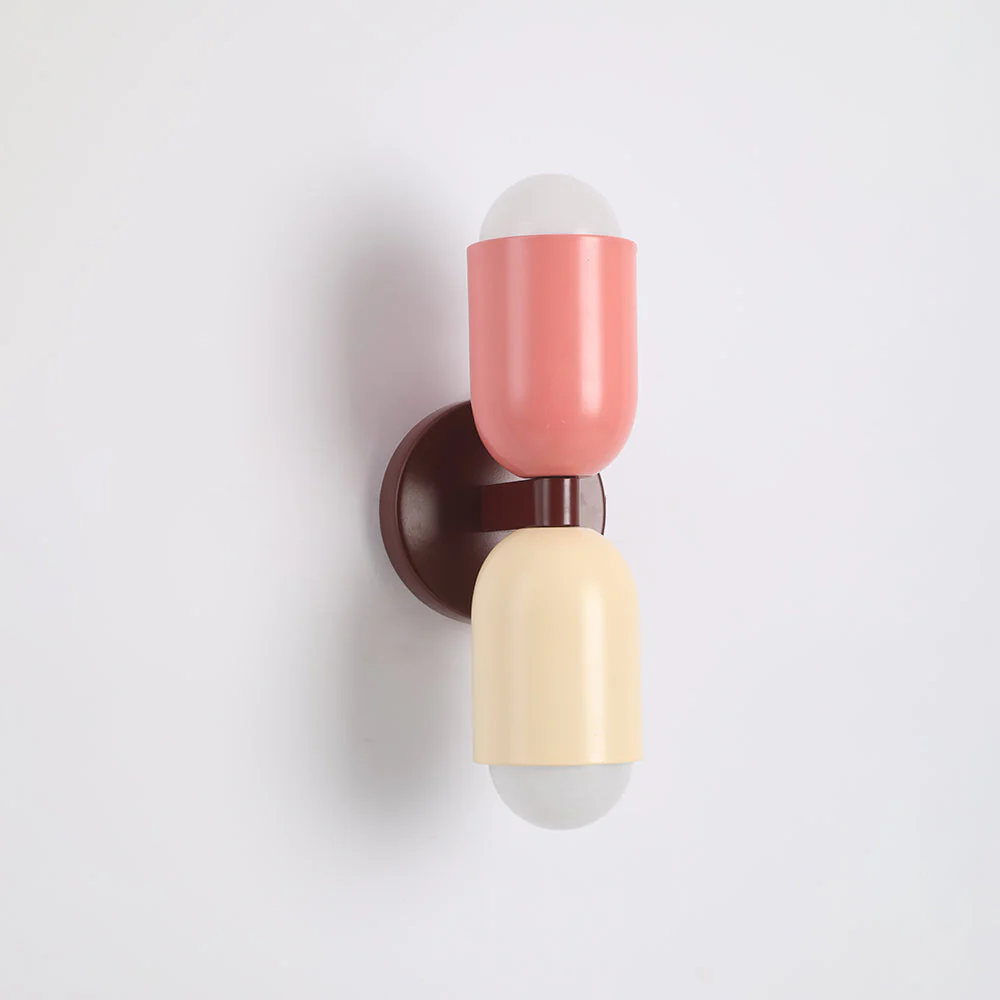 Kira Double-Headed Colorful Wall Lamp - Image 8