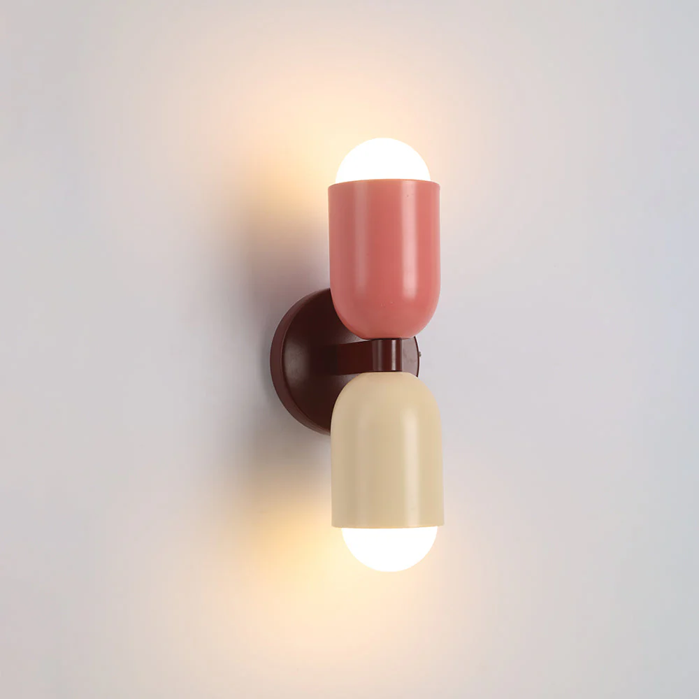 Kira Double-Headed Colorful Wall Lamp - Image 9
